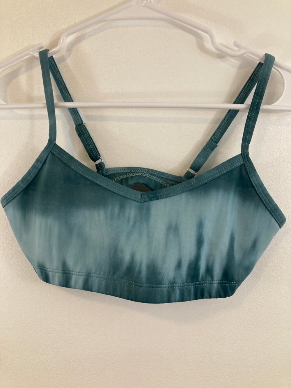 Beyond Yoga Blue/Teal Tie Dye Sports Bra Size Small